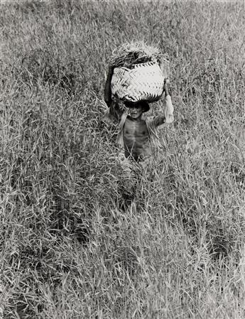 EDDIE ADAMS (1933-2004) A selection of 9 photographs from the photo essay "This is the Amazon." 1978.